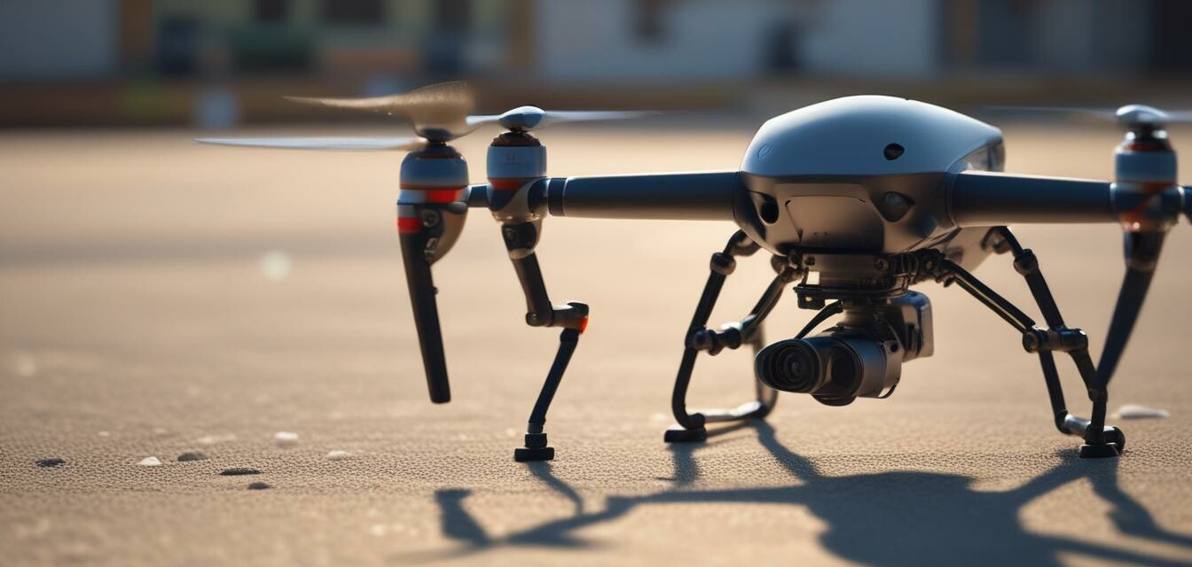 Inspection of a quadcopter